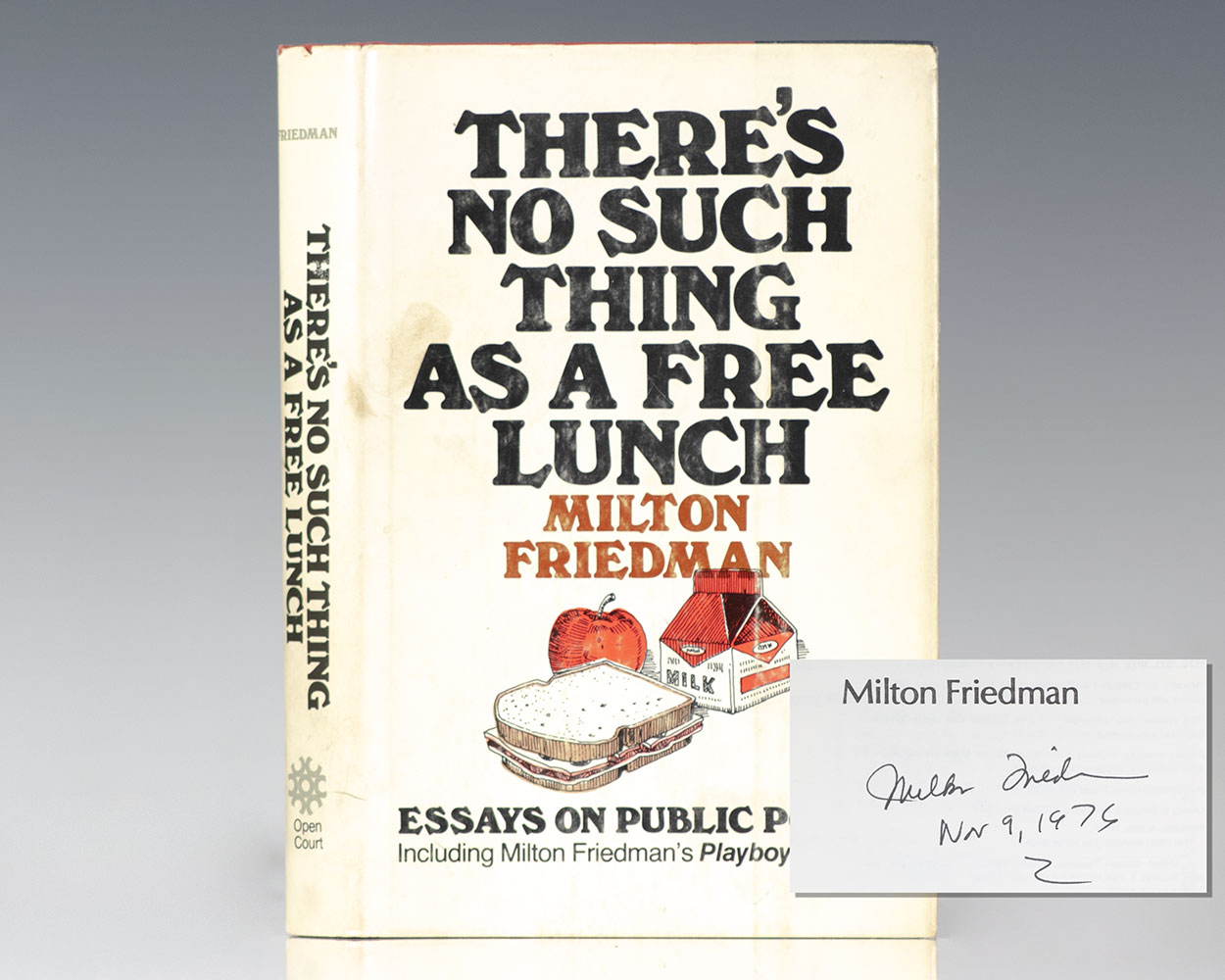 Theres no such things as a free lunch!